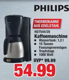 Philips - HD7544/20 Kaffeemaschine