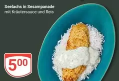 Seelachs in Sesampanade