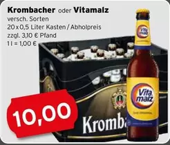 Krombacher - oder Vitamalz