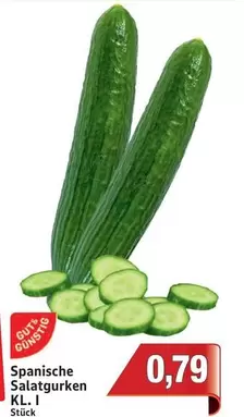 Spanische Salatgurken