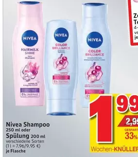 Nivea - Shampoo oder Spülung