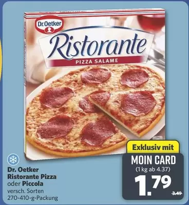 Ristorante -  Pizza oder Piccola