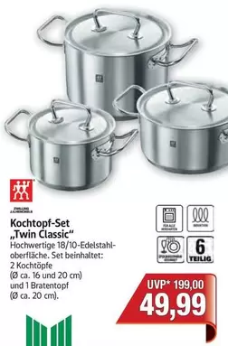 Kochtopf-Set „Twin Classic"