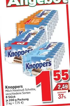 Milch Haselnuß Schnitte