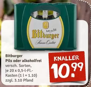 Bitburger - Pils oder alkoholfrei