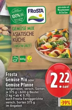 Gemüse Mix oder Gemüse Pfanne