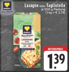 Lasagne oder Tagliatelle