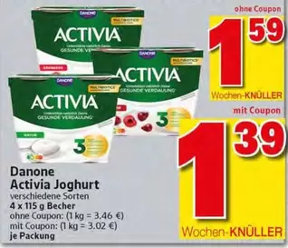 Danone - Activia Joghurt