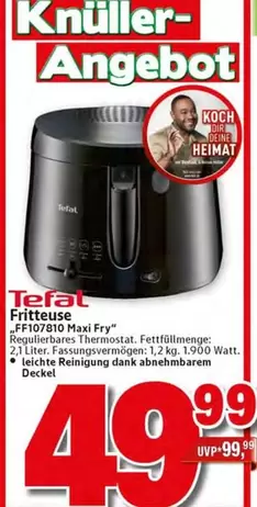 Tefal - Fritteuse FF107810 Maxi Fry