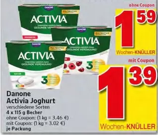 Danone - Activia Joghurt