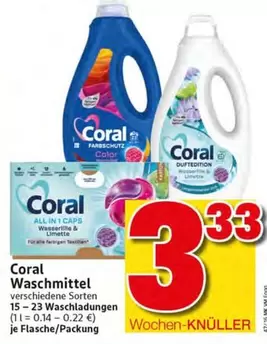 Coral - Waschmittel
