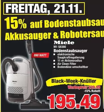 Miele - Bodenstaubsauger Akkusauger & Robotersau