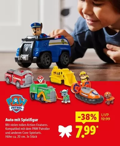 Paw Patrol - Auto mit Spielfigur