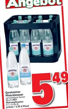 Gerolsteiner - Mineralwasser