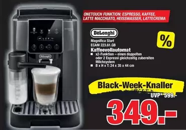 Delonghi - Magnifica Start ECAM 223.61.GB Kaffeevollautomat