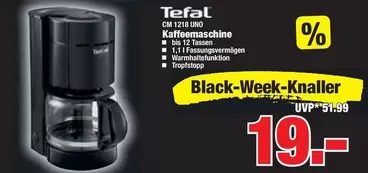 Tefal - CM 1218 UNO Kaffeemaschine