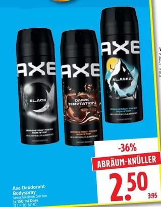 Axe - Deodorant Bodyspray