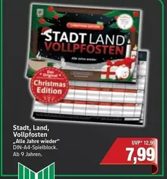 Stadt, Land, Vollpfosten