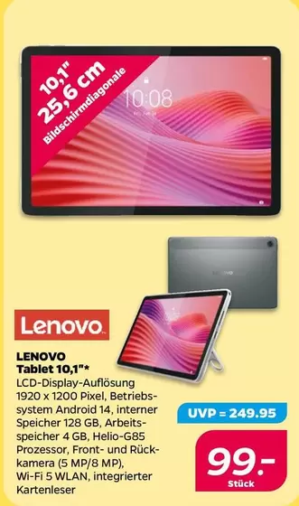 Lenovo - Tablet 10,1"