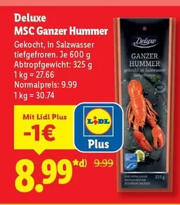 Deluxe - MSC Ganzer Hummer