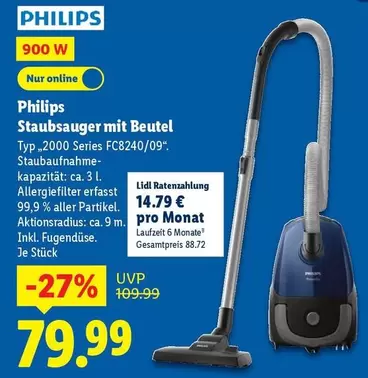Philips - Staubsauger mit Beutel