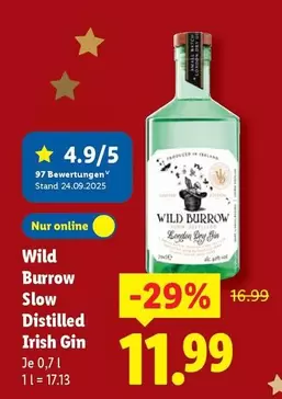 Slow Distilled Irish Gin