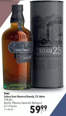 Solera Gran Reserva Brandy, 25 Jahre