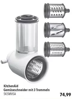 Kitchenaid - Gemüseschneider mit 3 Trommeln 5KSMVSA
