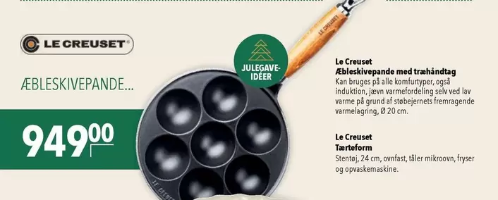 Le Creuset - ÆBLESKIVEPANDE