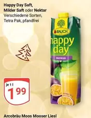 Happy -  Day Saft, Milder Saft oder Nektar