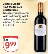 AOC - Château Landat Haut-Médoc  Cru Bourgeois