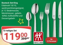 Besteck-Set King