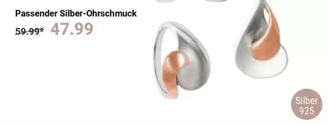 Passender Silber-Ohrschmuck