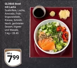 GLOBUS Bowl mit Lachs