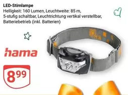 Hama - LED-Stirnlampe