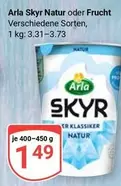Skyr Natur oder Frucht
