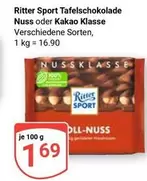 Ritter - Nuss oder Kakao Klasse
