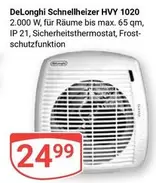 Delonghi - Schnellheizer HVY 1020