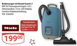 Miele - Bodensauger mit Beutel Guard L1