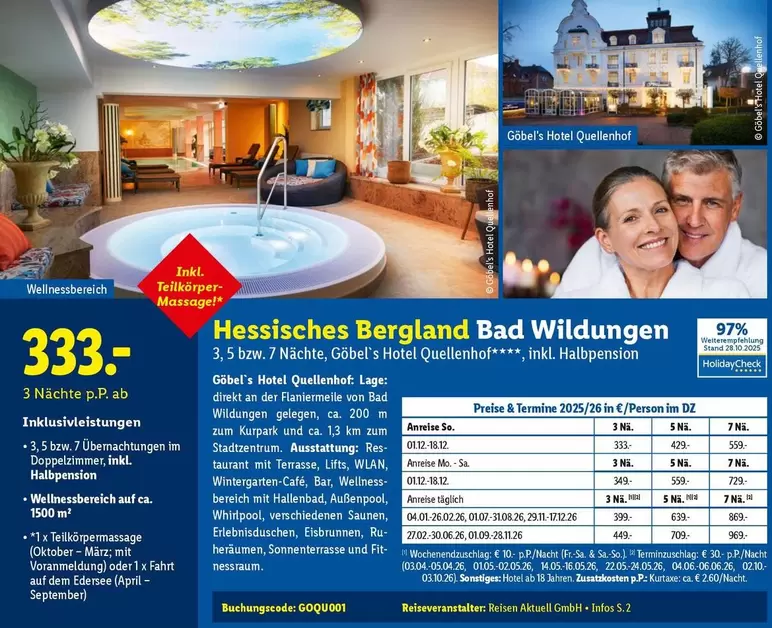 Whirlpool - Hessisches Bergland Bad Wildungen