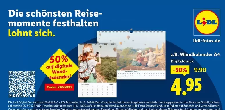 Wandkalender A4