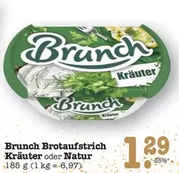 Brotaufstrich Kräuter oder Natur