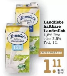 haltbare Landmilch