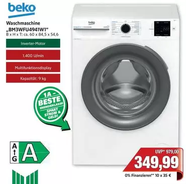 Beko - BM3WFU4941W1
