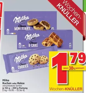 Milka - Kuchen oder Kekse