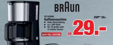 Braun - Kaffeemaschine