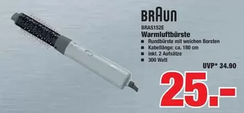 Braun - BRAS152E Warmluftbürste