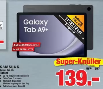 Samsung - Galaxy Tab A9+