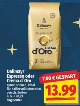 Ideal - Espresso oder Crema d'Oro