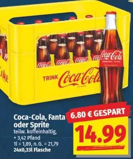 Coca Cola - Fanta oder Sprite